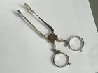 Excellent Antique Pair Of Georgian Style Sugar Nips or Tongs, Birmingham 1903