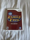 Family Feud -- 2010 Edition (Nintendo Wii, 2009) CIB W/ Manual & Case