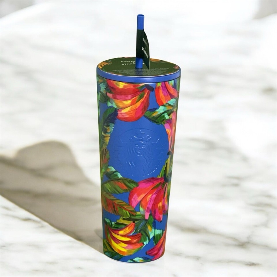 Starbucks Farm Rio Collection Starbucks 2025 Limited Farm Rio Tumblers Collection May Release 24oz ...