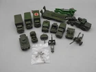 Vintage Dinky Toys Military Vehicle Job Lot – Army Trucks, Tank, Artillery Etc