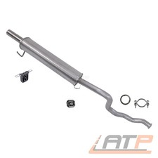 ENDSCHALLDÄMPFER AUSPUFF SCHALLDÄMPFER FÜR AUDI 80 8C B4 1.6 2.0 +E BJ 91-96