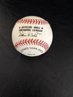 Dick Williams Autographed Official NL Baseball Athletics, Padres Red Sox. Casing