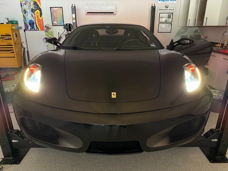 Founders Carbon Fiber HID Headlights 2005-2010 Ferrari F430 RHD/Amber Lens (Set)