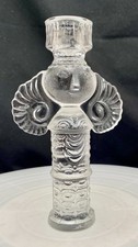 DE COLECCIÓN ROSENTHAL STUDIO-LINE CRISTAL ÁNGEL CANDELABRO 6" LUMINA BJORN WINBLAD