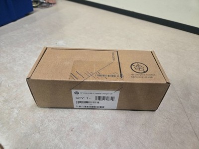 HP 65W AC/USB-C Power Adapter Black (671R3UT#ABA) FACTORY SEALED!