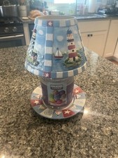 Yankee Candle Shade Topper & Plate Set