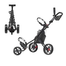 Caddytek CaddyLite 11.5 V3 Golf Push Cart - Lightweight One Size, Black 