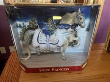 Breyer Horse Lot Of 5 In Box Including Seabiscuit, Snow Princess, Buttermilk