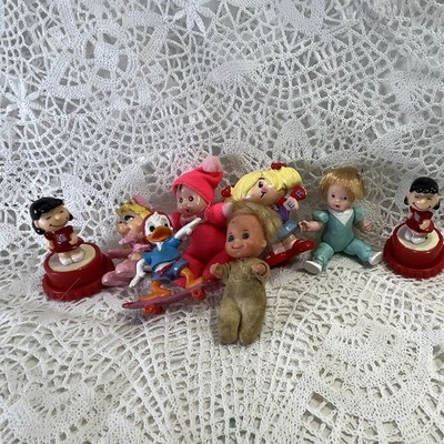 Mattel Vintage Walt Disney applause, Charlie Brown doll figurines, miss piggy