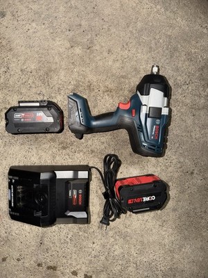 Bosch 4-Amp 18-volt Variable Speed Brushless 1/2-in square Drive Impact Wrench