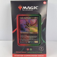 Magic The Gathering Draconic Destruction Starter Commander Deck Atarka MTG 2022