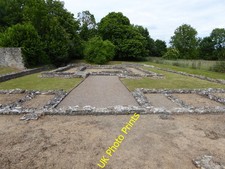 Photo 6x4 Remains of a Roman temple, Caerwent  c2015