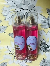 Bath  Body Works Sweetheart Cherry Fine Fragrance Mist- Set of 2