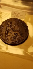 1896 Great Britain Penny Coin Idbnn100.