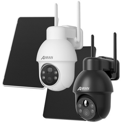 ANRAN 5MP Solar Security Camera Outdoor Wireless Home IP65 Night Vision Batter