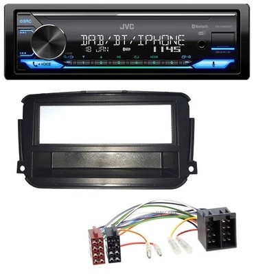 JVC Bluetooth DAB USB MP3 Autoradio für Smart ForTwo (451, ab 2010) - Bild 1 von 4