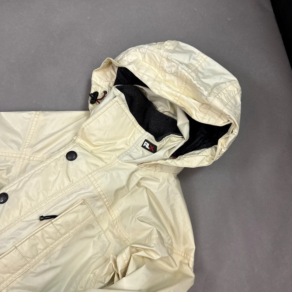 Chaqueta Polo Sport Ralph Lauren Para Hombre Grande Crema Gore Impermeable Esquí Snowboard Foto 3 de 4