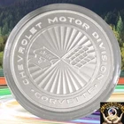 Chevrolet Motor Division Corvette Racing 1 Troy Oz .999 Fine Silver Round 🔥 😍