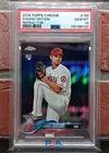 2018 Topps Chrome Shohei Ohtani Rookie Pitching Refractor PSA 10 Freshly Graded