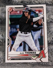 Alek Thomas 2021 Bowman Prospects #BP31 Rookie Card