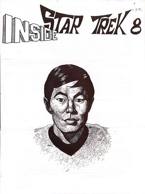 Star Trek TOS Fanzine ''Inside Star Trek 8'' GEN Anthology KIRK SPOCK 1969