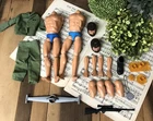 Vintage GI Joe Muscle Body LOT Talking Adventure Team Commander 1975 Parts
