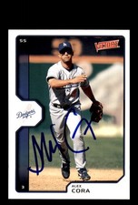 Signed Baseball Card Auto Alex Cora 2002 Upper Deck Victory #348 LA Dodgers