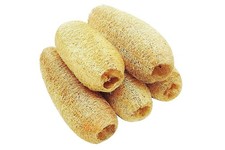 Natural Loofah Body Scrubber Pack of 5 Exfoliating Bath Sponge Skin Care