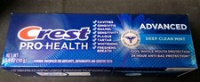 1 Crest Pro-Health Advanced Toothpaste Deep Clean Mint 3.5 Oz Exp 12/26