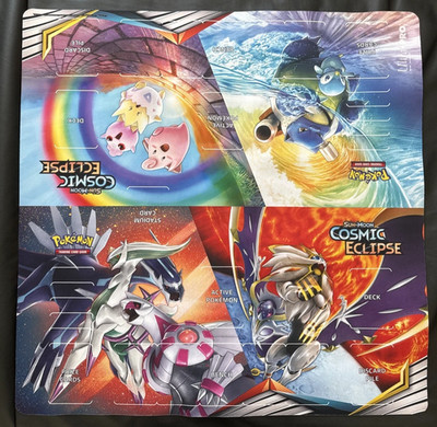 Pokemon - Sun & Moon Cosmic Eclipse Dual Playmat with Pokemon Zone 2019