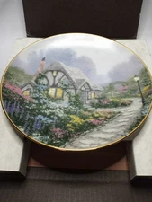 Chandler's Cottage Edwin Knowles China Company Limited Edition Decorative Plate
