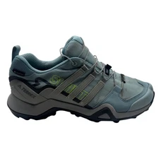 adidas Terrex Swift Gore-Tex Womens 7.5 Trail Hiking Shoes Blue Continental Grip
