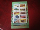 FRANCE - 2001 TRAINS - UNMOUNTED MINT MINIATURE SHEET - EXCELLENT CONDITION