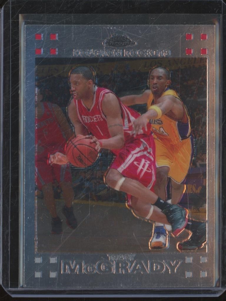 2007-08 Topps Chrome TRACY MCGRADY #101 Houston Rockets JA511