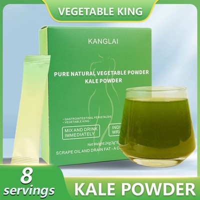 PURE NATURAL VEGETABLE POWDER KALE POWDER 8 Servings