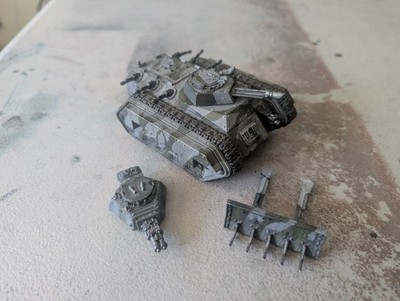 Astra Militarum Oop Old Chimera With Forgeworld Turret Imperial Guard 40k