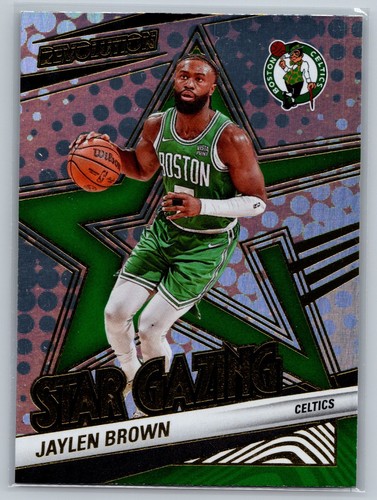 2024-25 Panini Revolution - Star Gazing Jaylen Brown #25 Holo Prizm