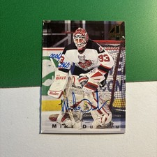 1994 CLASSIC 4-SPORT MIKE DUNHAM AUTORGAPH ROOKIE CARD EX
