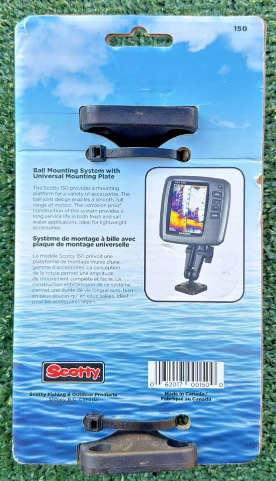 NUEVO Sistema de Montaje de Bolas Scotty 150 con Placa de Montaje Universal Foto 3 de 3