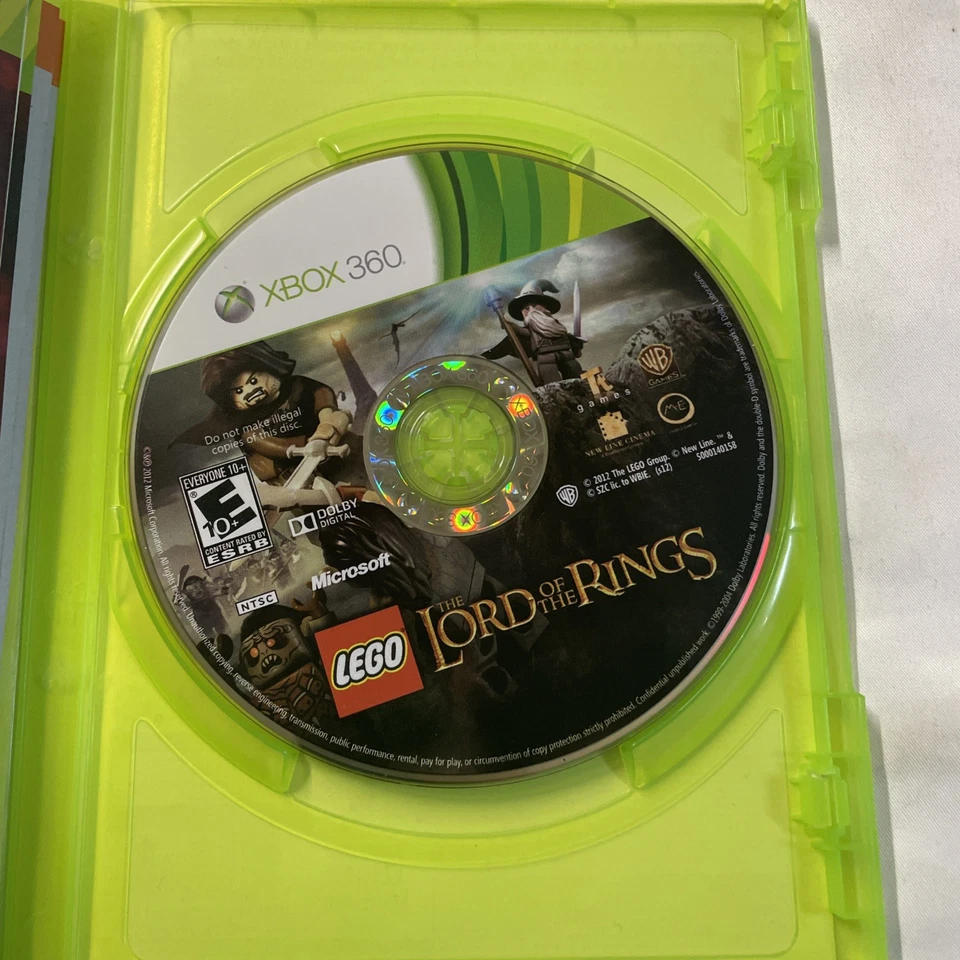 LEGO The Lord of the Rings Xbox 360 CIB Complete. Tested and Working! - Image 4 of 4