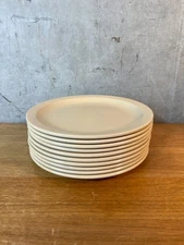 Texas Ware Melamine Dinner Plates No.139 Beige - Set of 10