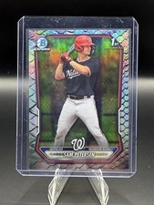 2026 Bowman #BCP-122 Sam Petersen Chrome Prospects Reptilian Refractor