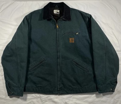 Carhartt Detroit Jacket J43 HTG 80’s～ Vintage 90's Carhartt J43 HTG Detroit jacket USA Made size XL Tall