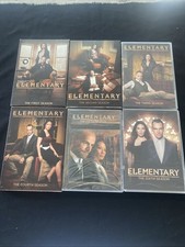 Elementary: The Complete 1-6 Seasons DVD, Lot of 6 FREE SHIP