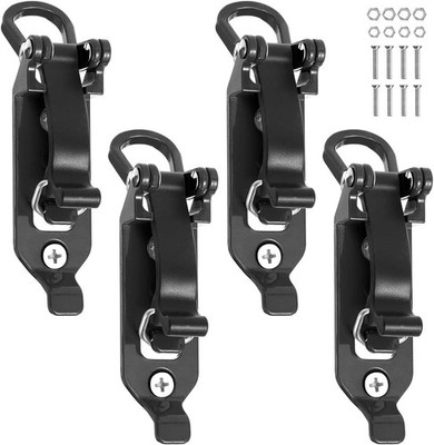Shovel Mount Roof Rack Metal Rubber Clamps Shovel Holder Clamp for Roof Rack
