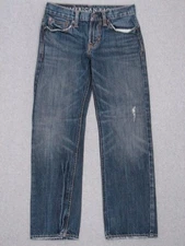 KK07449 VERY COOL AMERICAN EAGLE BRAND *STRAIGHT* JEANS 26x26.5
