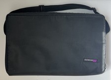 Black Vintage Gemini 30 cassette tape Case Carry Bag Soft Side Pre-Owned .