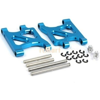 YEAH RACING BLAUE ALUMINIUM QUERLENKER UNTEN HINT. TAMIYA TA-01/02  # TA01-002BU