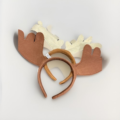 Christmas Headbands Large Dog Pair Santa Tree Antlers Reindeer Party