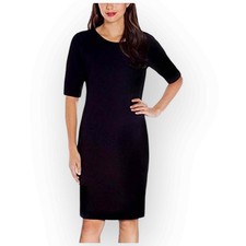 NWT Mario Serrani Knit Dress Small Black W27